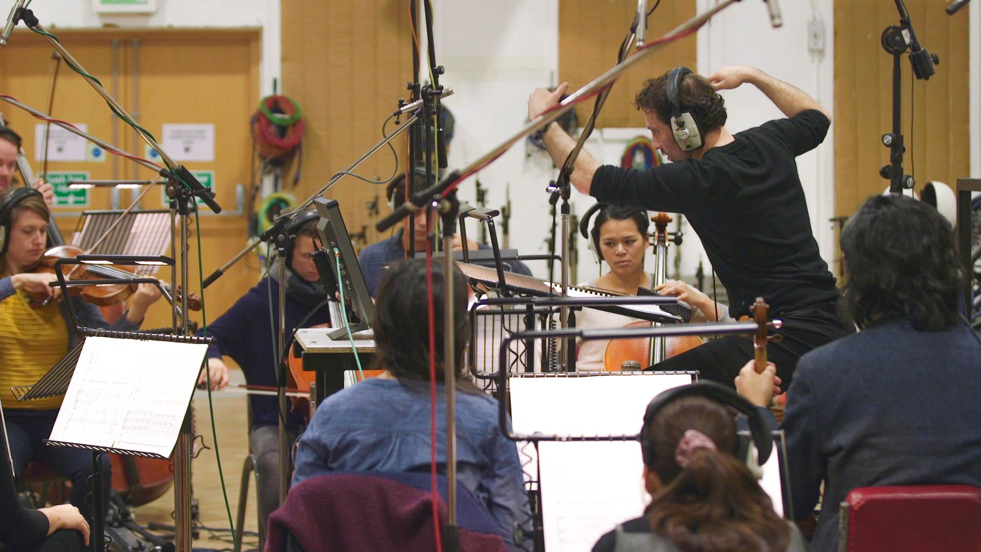 Conducting at Abbey Road